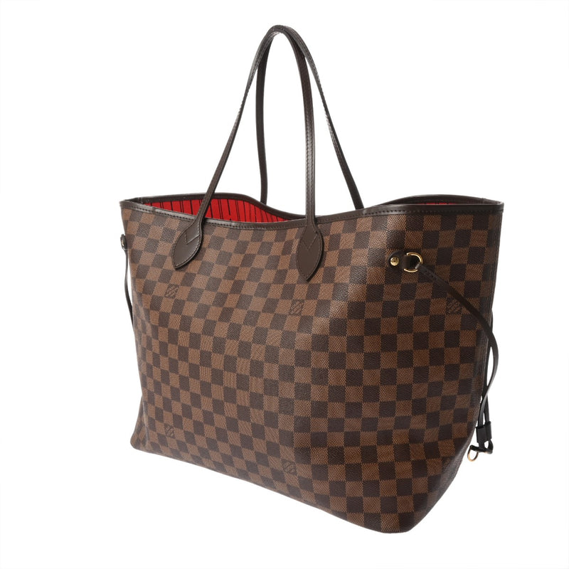 LOUIS VUITTON ルイヴィトン ダミエ ネヴァーフル GM 旧型 ブラウン N51106 レディース ダミエキャンバス トートバッグ Aランク 中古 銀蔵