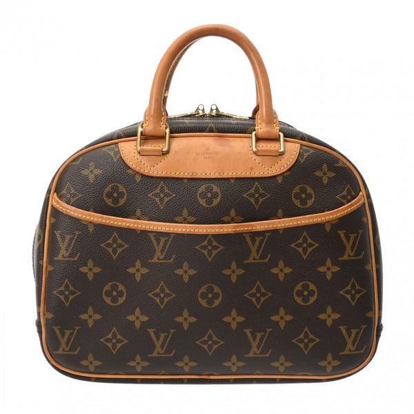 LOUIS VUITTON ルイヴィトン モノグラム トゥルーヴィル ブラウン M42228 レディース モノグラムキャンバス ハンドバッグ Bランク 中古 銀蔵