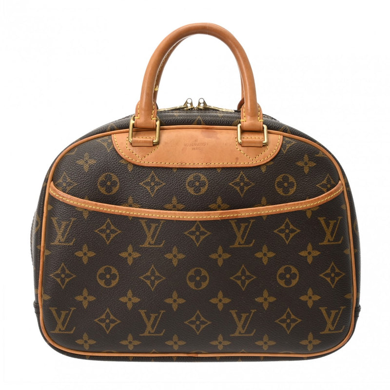 LOUIS VUITTON ルイヴィトン モノグラム トゥルーヴィル ブラウン M42228 レディース モノグラムキャンバス ハンドバッグ Bランク 中古 銀蔵