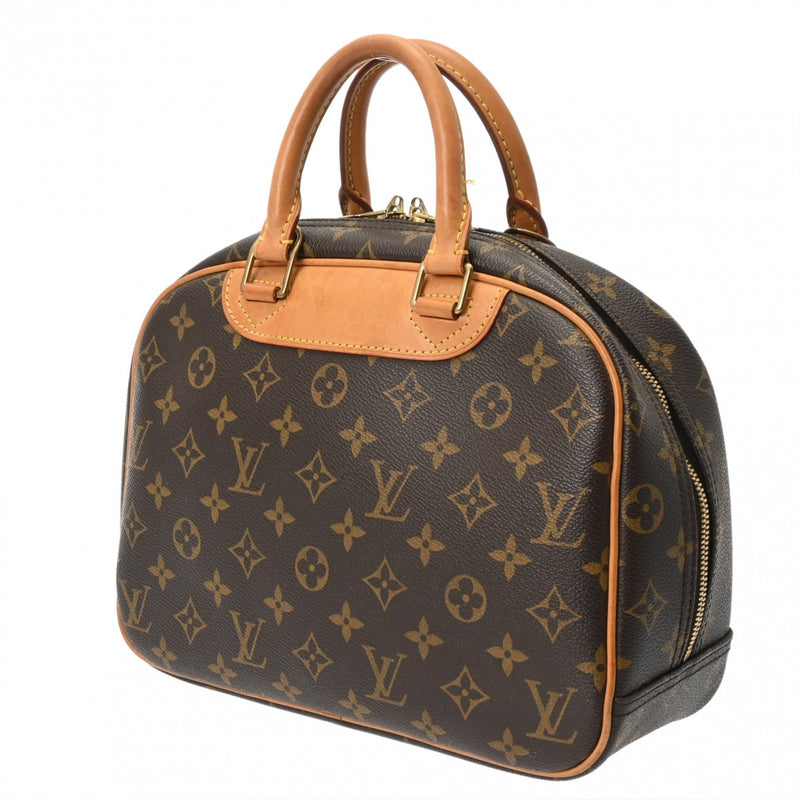 LOUIS VUITTON ルイヴィトン モノグラム トゥルーヴィル ブラウン M42228 レディース モノグラムキャンバス ハンドバッグ Bランク 中古 銀蔵