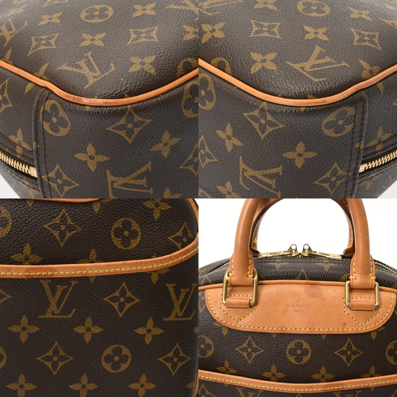 LOUIS VUITTON ルイヴィトン モノグラム トゥルーヴィル ブラウン M42228 レディース モノグラムキャンバス ハンドバッグ Bランク 中古 銀蔵