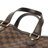 LOUIS VUITTON ルイヴィトン ダミエ ハムステッド PM ブラウン N51205 レディース ダミエキャンバス ハンドバッグ Aランク 中古 銀蔵
