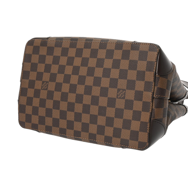 LOUIS VUITTON ルイヴィトン ダミエ ハムステッド PM ブラウン N51205 レディース ダミエキャンバス ハンドバッグ Aランク 中古 銀蔵