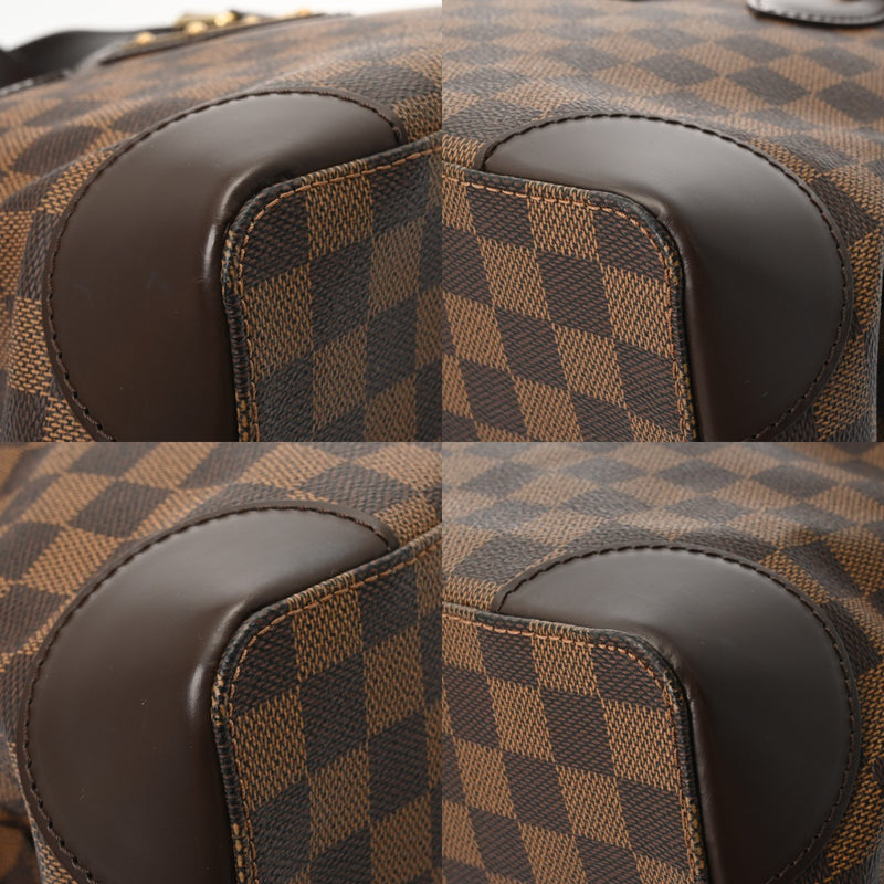 LOUIS VUITTON ルイヴィトン ダミエ ハムステッド PM ブラウン N51205 レディース ダミエキャンバス ハンドバッグ Aランク 中古 銀蔵