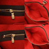 LOUIS VUITTON ルイヴィトン ダミエ ハムステッド GM ブラウン N51203 レディース ダミエキャンバス ハンドバッグ ABランク 中古 銀蔵