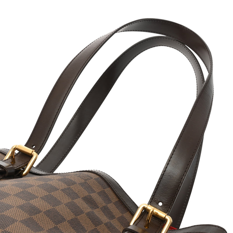 LOUIS VUITTON ルイヴィトン ダミエ ハムステッド GM ブラウン N51203 レディース ダミエキャンバス ハンドバッグ ABランク 中古 銀蔵