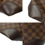LOUIS VUITTON ルイヴィトン ダミエ ハムステッド GM ブラウン N51203 レディース ダミエキャンバス ハンドバッグ ABランク 中古 銀蔵