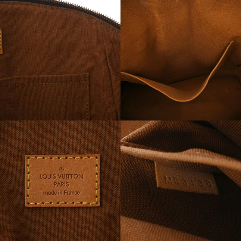 LOUIS VUITTON ルイヴィトン モノグラム ティボリ GM ブラウン M40144 レディース モノグラムキャンバス ハンドバッグ ABランク 中古 銀蔵