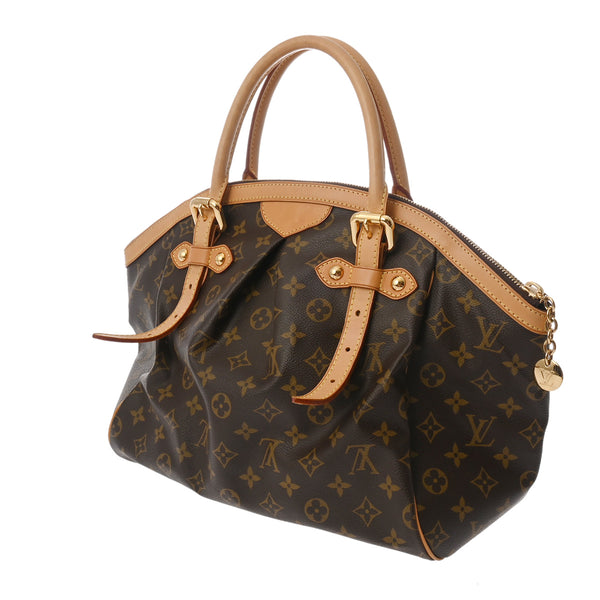 LOUIS VUITTON ルイヴィトン モノグラム ティボリ GM ブラウン M40144 レディース モノグラムキャンバス ハンドバッグ ABランク 中古 銀蔵
