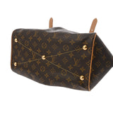 LOUIS VUITTON ルイヴィトン モノグラム ティボリ GM ブラウン M40144 レディース モノグラムキャンバス ハンドバッグ ABランク 中古 銀蔵