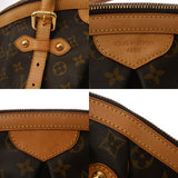 LOUIS VUITTON ルイヴィトン モノグラム ティボリ GM ブラウン M40144 レディース モノグラムキャンバス ハンドバッグ ABランク 中古 銀蔵