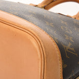LOUIS VUITTON ルイヴィトン モノグラム アルマ ブラウン M51130 レディース モノグラムキャンバス ハンドバッグ Bランク 中古 銀蔵