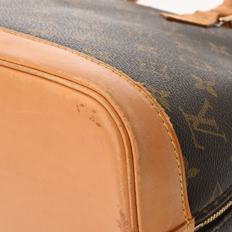 LOUIS VUITTON ルイヴィトン モノグラム アルマ ブラウン M51130 レディース モノグラムキャンバス ハンドバッグ Bランク 中古 銀蔵