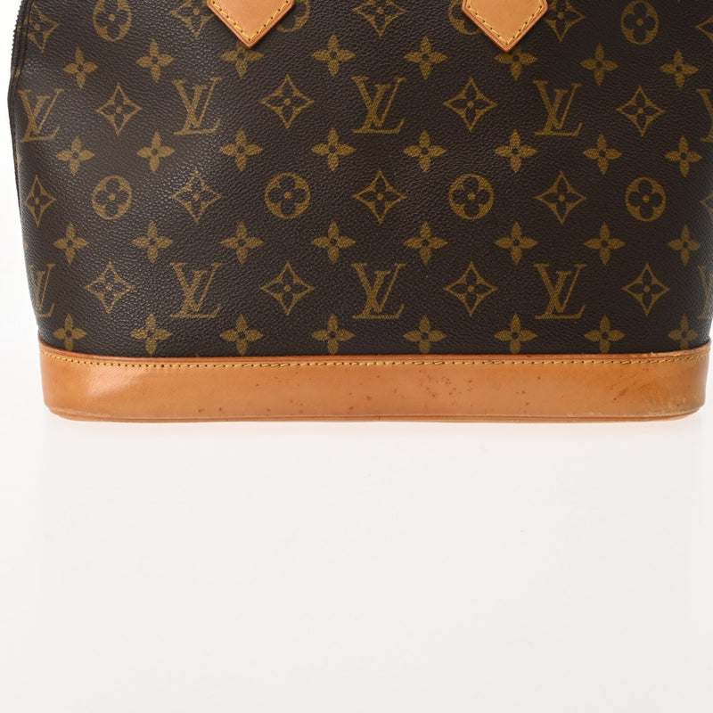 LOUIS VUITTON ルイヴィトン モノグラム アルマ ブラウン M51130 レディース モノグラムキャンバス ハンドバッグ Bランク 中古 銀蔵