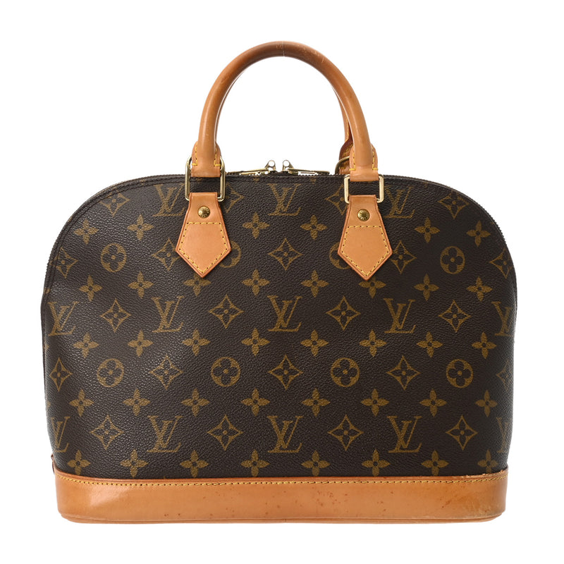 LOUIS VUITTON ルイヴィトン モノグラム アルマ ブラウン M51130 レディース モノグラムキャンバス ハンドバッグ Bランク 中古 銀蔵