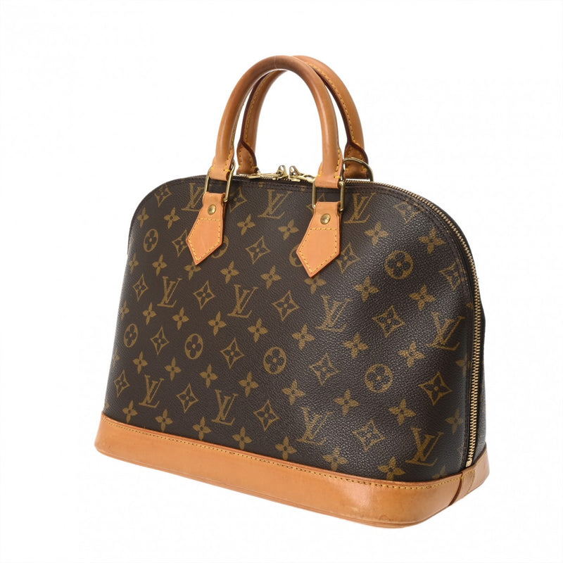 LOUIS VUITTON ルイヴィトン モノグラム アルマ ブラウン M51130 レディース モノグラムキャンバス ハンドバッグ Bランク 中古 銀蔵