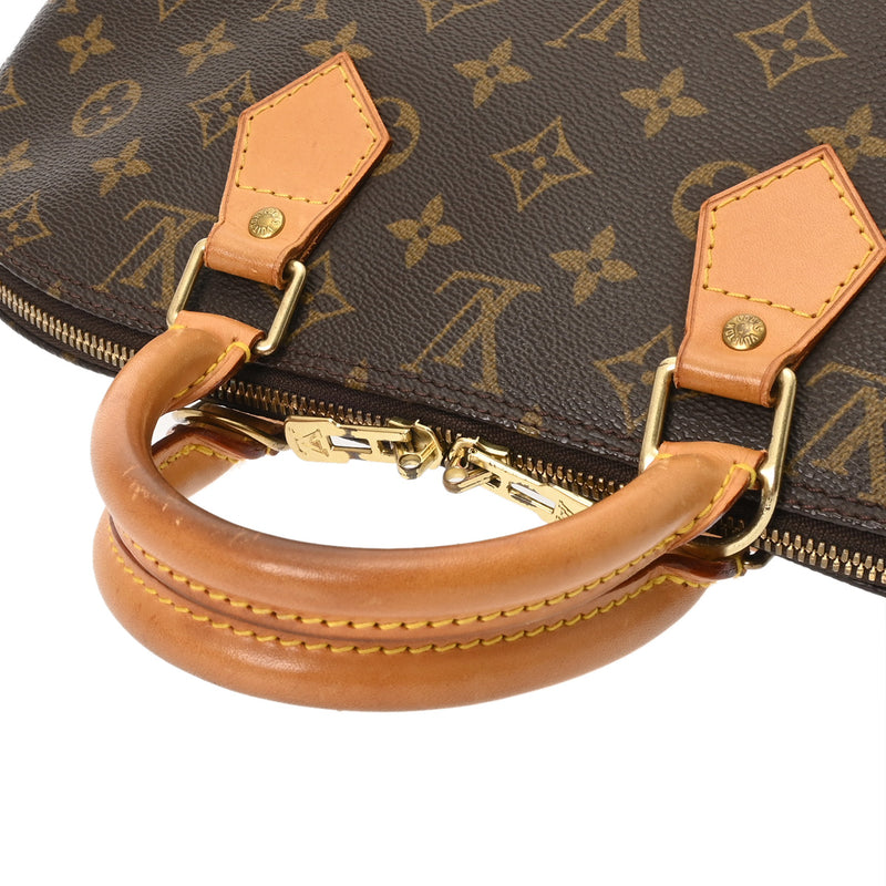 LOUIS VUITTON ルイヴィトン モノグラム アルマ ブラウン M51130 レディース モノグラムキャンバス ハンドバッグ Bランク 中古 銀蔵