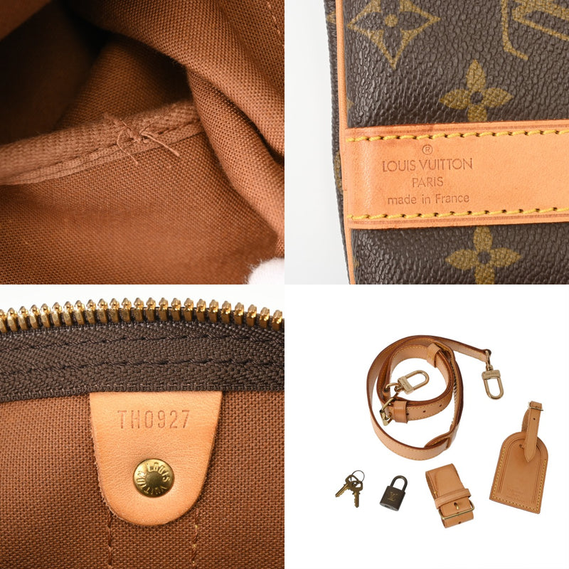 LOUIS VUITTON ルイヴィトン モノグラム キーポル バンドリエール 45 2WAY ブラウン M41418 ユニセックス モノグラムキャンバス ボストンバッグ ABランク 中古 銀蔵