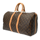 LOUIS VUITTON ルイヴィトン モノグラム キーポル バンドリエール 45 2WAY ブラウン M41418 ユニセックス モノグラムキャンバス ボストンバッグ ABランク 中古 銀蔵