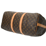 LOUIS VUITTON ルイヴィトン モノグラム キーポル バンドリエール 45 2WAY ブラウン M41418 ユニセックス モノグラムキャンバス ボストンバッグ ABランク 中古 銀蔵