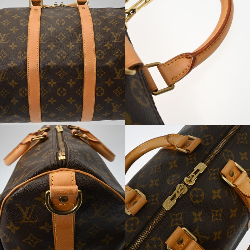 LOUIS VUITTON ルイヴィトン モノグラム キーポル バンドリエール 45 2WAY ブラウン M41418 ユニセックス モノグラムキャンバス ボストンバッグ ABランク 中古 銀蔵
