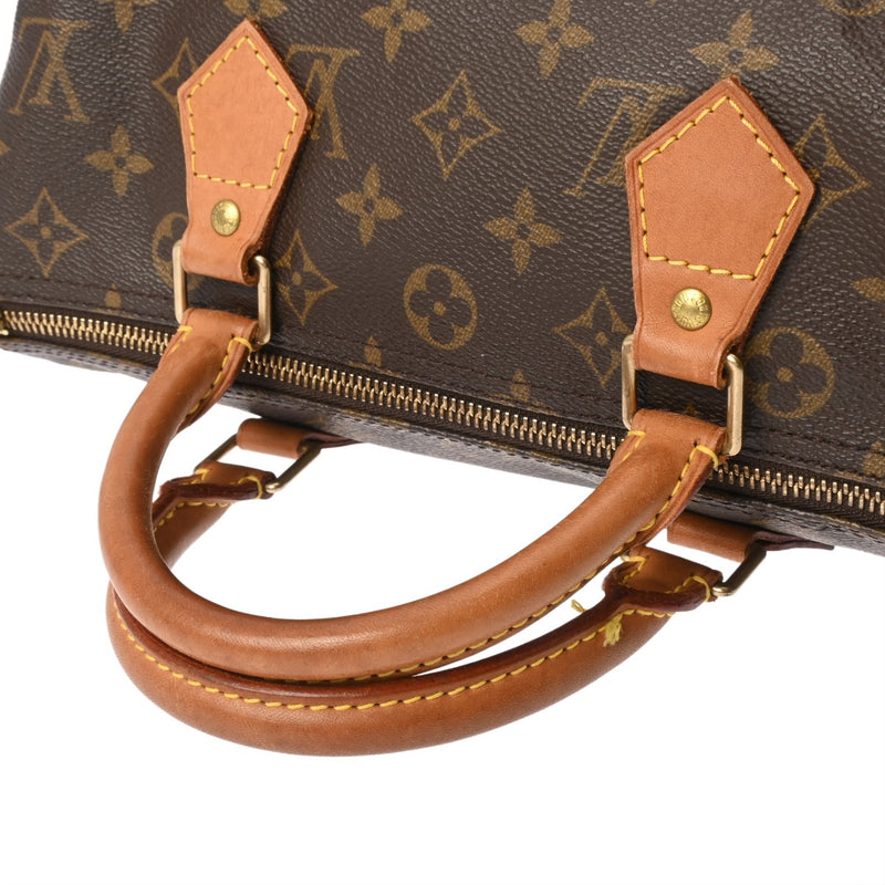 LOUIS VUITTON ルイヴィトン モノグラム スピーディ30 旧型 ブラウン M41526 レディース モノグラムキャンバス ハンドバッグ Bランク 中古 銀蔵