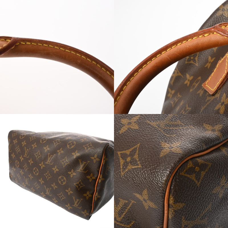 LOUIS VUITTON ルイヴィトン モノグラム スピーディ30 旧型 ブラウン M41526 レディース モノグラムキャンバス ハンドバッグ Bランク 中古 銀蔵