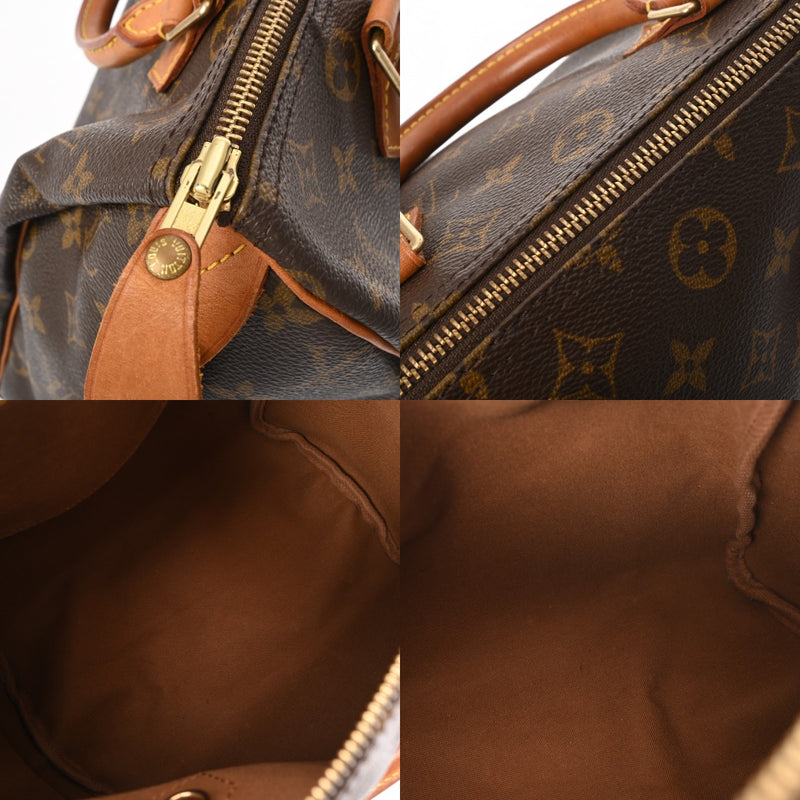 LOUIS VUITTON ルイヴィトン モノグラム スピーディ30 旧型 ブラウン M41526 レディース モノグラムキャンバス ハンドバッグ Bランク 中古 銀蔵