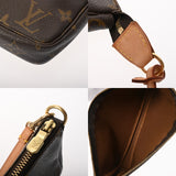 LOUIS VUITTON ルイヴィトン モノグラム ポシェット アクセソワール ブラウン M51980 レディース モノグラムキャンバス アクセサリーポーチ ABランク 中古 銀蔵