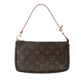 LOUIS VUITTON ルイヴィトン モノグラム ポシェット アクセソワール ブラウン M51980 レディース モノグラムキャンバス アクセサリーポーチ ABランク 中古 銀蔵