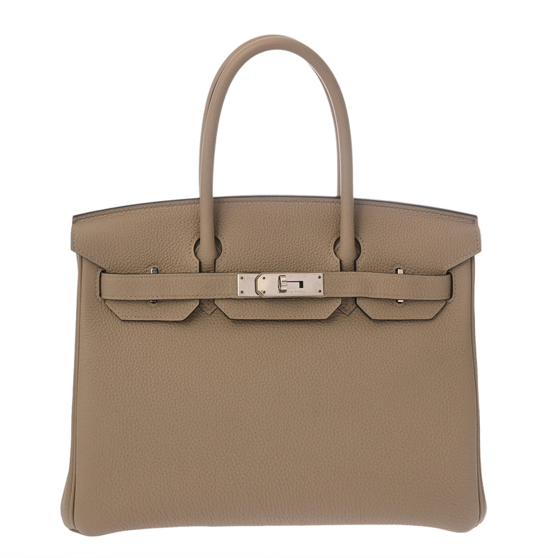 HERMES エルメス バーキン 30 トゥルティエールグレー C刻印(2018年頃) レディース トゴ ハンドバッグ Aランク 中古 銀蔵