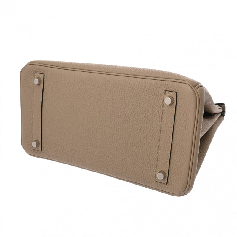 HERMES エルメス バーキン 30 トゥルティエールグレー C刻印(2018年頃) レディース トゴ ハンドバッグ Aランク 中古 銀蔵