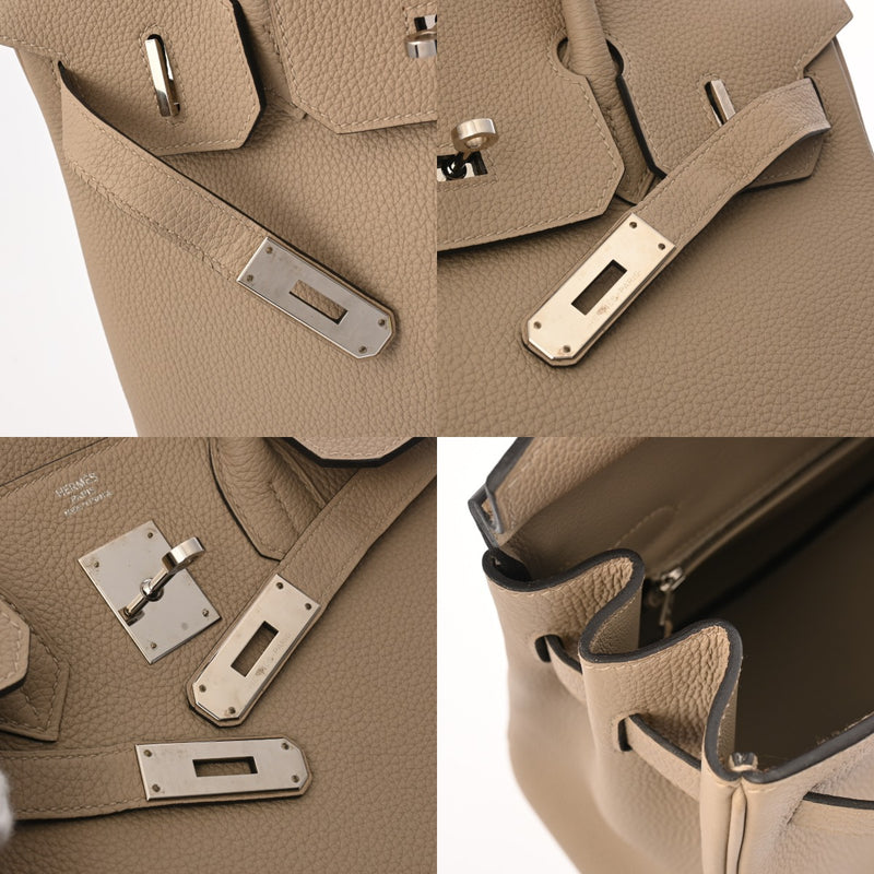 HERMES エルメス バーキン 30 トゥルティエールグレー C刻印(2018年頃) レディース トゴ ハンドバッグ Aランク 中古 銀蔵