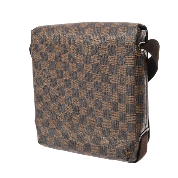 LOUIS VUITTON ルイヴィトン ダミエ ブルックリン PM ブルックリン N51210 ユニセックス ダミエキャンバス ショルダーバッグ Bランク 中古 銀蔵