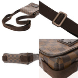 LOUIS VUITTON ルイヴィトン ダミエ ブルックリン PM ブルックリン N51210 ユニセックス ダミエキャンバス ショルダーバッグ Bランク 中古 銀蔵