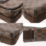 LOUIS VUITTON ルイヴィトン ダミエ ブルックリン PM ブルックリン N51210 ユニセックス ダミエキャンバス ショルダーバッグ Bランク 中古 銀蔵