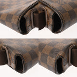LOUIS VUITTON ルイヴィトン ダミエ ブルックリン PM ブルックリン N51210 ユニセックス ダミエキャンバス ショルダーバッグ Bランク 中古 銀蔵