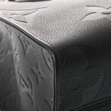 LOUIS VUITTON ルイヴィトン モノグラムアンプラント オンザゴー PM 2WAY ノワール M45653 レディース レザー ハンドバッグ Aランク 中古 銀蔵