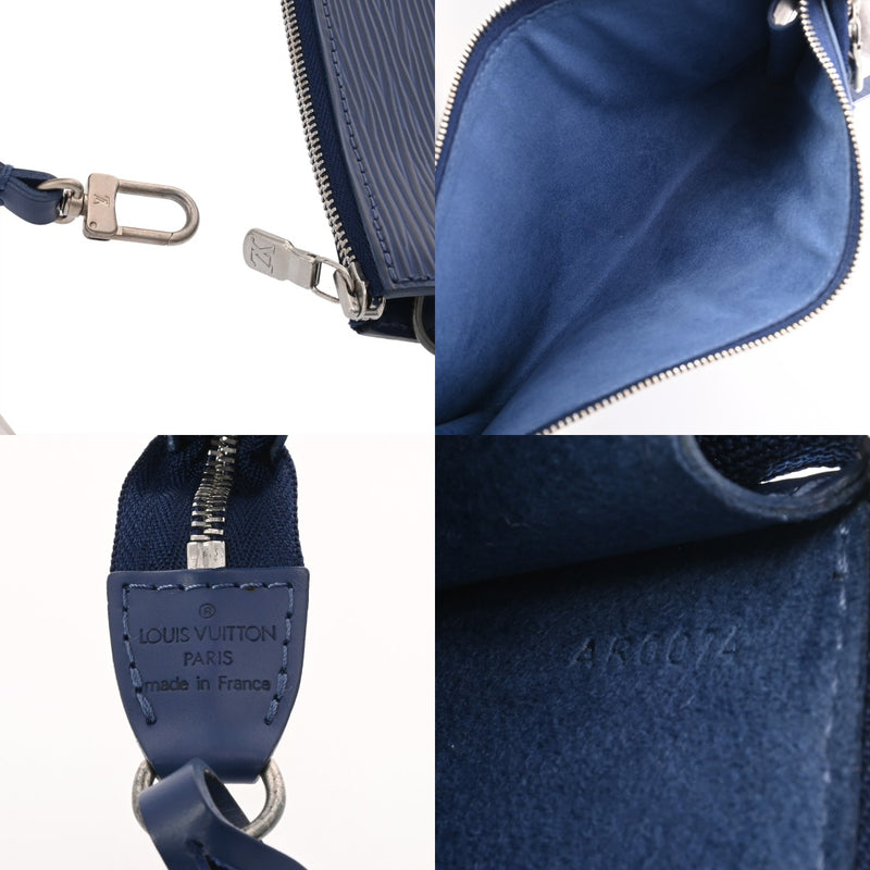 LOUIS VUITTON ルイヴィトン エピ ミルフィーユ M5294G ユニセックス レザー アクセサリーポーチ Aランク 中古 銀蔵