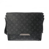 LOUIS VUITTON ルイヴィトン モノグラムエクリプス メッセンジャー エクスプローラー PM ブラック M40565 メンズ モノグラムキャンバス ショルダーバッグ ABランク 中古 銀蔵
