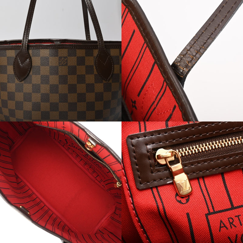 LOUIS VUITTON ルイヴィトン ダミエ ネヴァーフル PM 旧型 ブラウン N51109 レディース ダミエキャンバス ハンドバッグ Bランク 中古 銀蔵