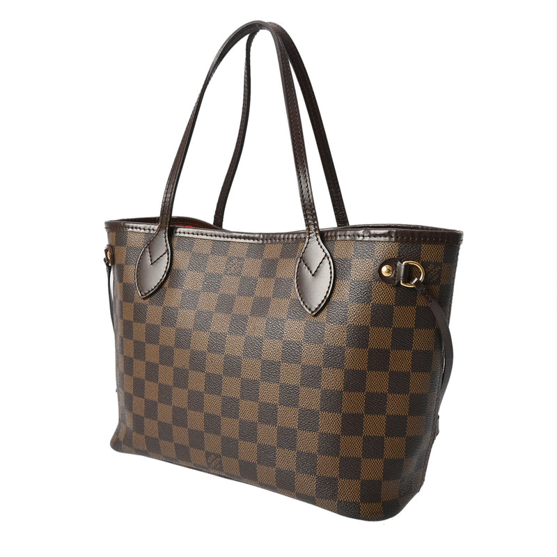 LOUIS VUITTON ルイヴィトン ダミエ ネヴァーフル PM 旧型 ブラウン N51109 レディース ダミエキャンバス ハンドバッグ Bランク 中古 銀蔵