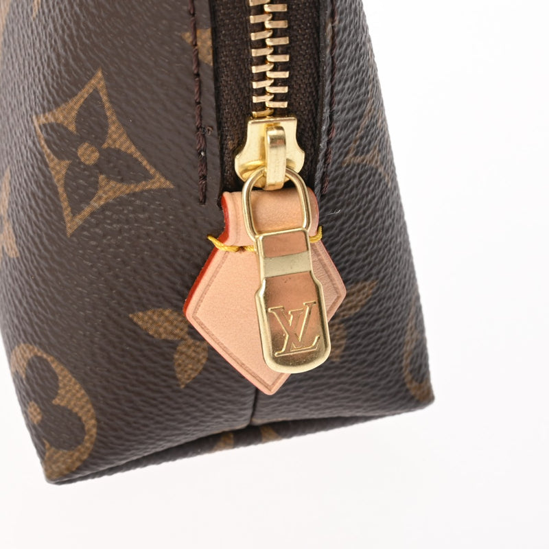LOUIS VUITTON ルイヴィトン モノグラム モノグラム ポシェットコスメティック ブラウン M47515 レディース モノグラムキャンバス ポーチ 未使用 銀蔵