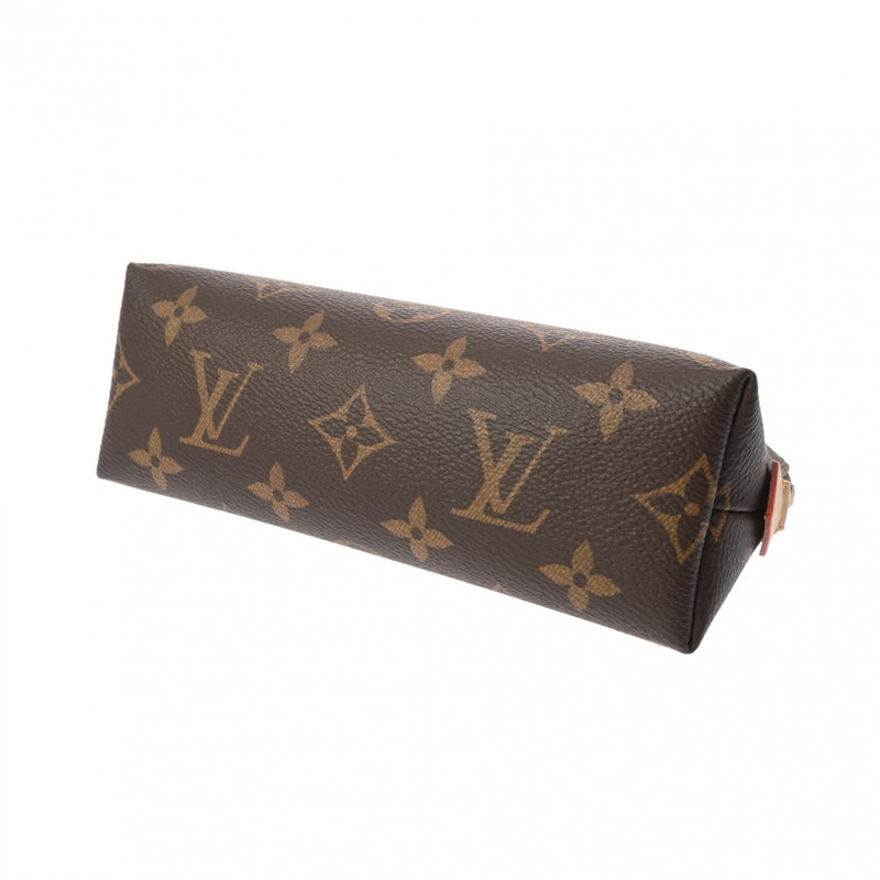 LOUIS VUITTON ルイヴィトン モノグラム モノグラム ポシェットコスメティック ブラウン M47515 レディース モノグラムキャンバス ポーチ 未使用 銀蔵