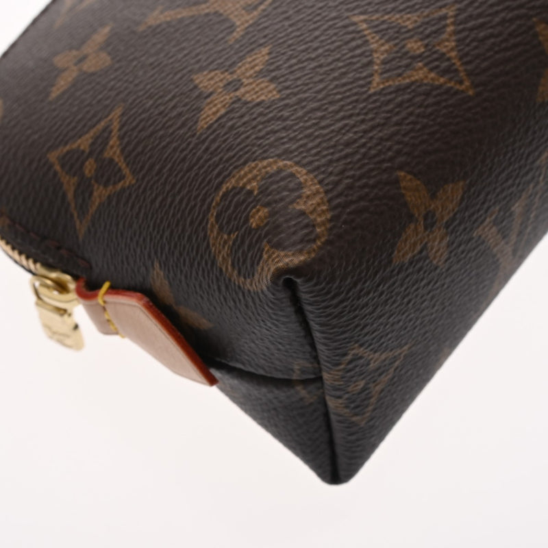 LOUIS VUITTON ルイヴィトン モノグラム モノグラム ポシェットコスメティック ブラウン M47515 レディース モノグラムキャンバス ポーチ 未使用 銀蔵