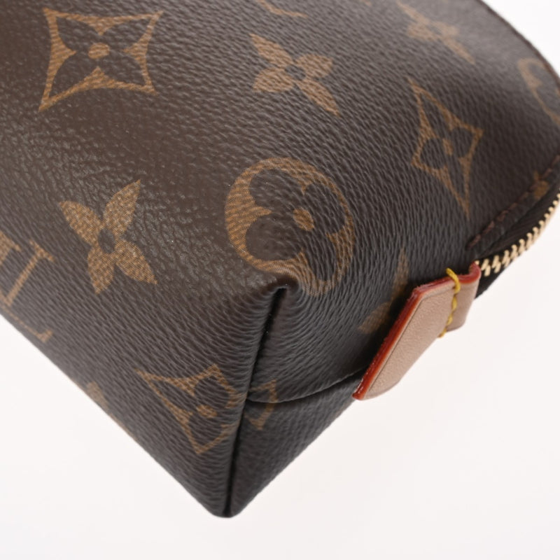 LOUIS VUITTON ルイヴィトン モノグラム モノグラム ポシェットコスメティック ブラウン M47515 レディース モノグラムキャンバス ポーチ 未使用 銀蔵