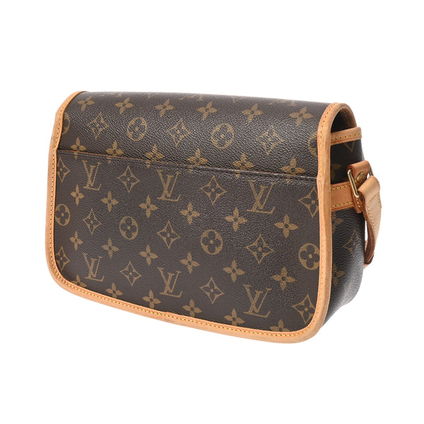 LOUIS VUITTON ルイヴィトン モノグラム ソローニュ ブラウン M42250 レディース モノグラムキャンバス ショルダーバッグ Bランク 中古 銀蔵