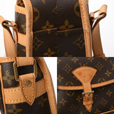LOUIS VUITTON ルイヴィトン モノグラム ソローニュ ブラウン M42250 レディース モノグラムキャンバス ショルダーバッグ Bランク 中古 銀蔵
