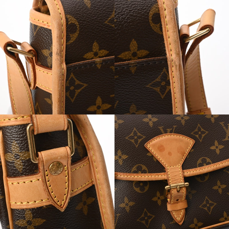 LOUIS VUITTON ルイヴィトン モノグラム ソローニュ ブラウン M42250 レディース モノグラムキャンバス ショルダーバッグ Bランク 中古 銀蔵