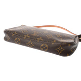 LOUIS VUITTON ルイヴィトン モノグラム ポシェット アクセソワール ブラウン M51980 レディース モノグラムキャンバス アクセサリーポーチ Bランク 中古 銀蔵